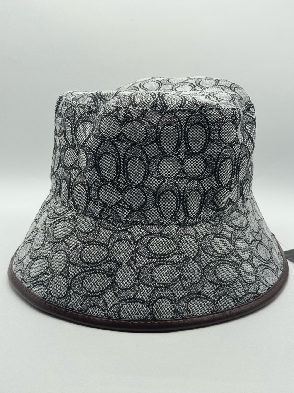 Coach Bucket Hat Charcoal Gray